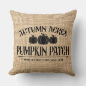 秋の季節装飾用クッション クッション (正面)