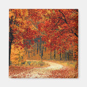 秋の季節 マグネット (正面)