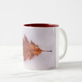 秋の孤独のマグ ツートーンマグカップ (正面右)