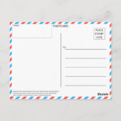 秋の孤独 – フローラ水滴はがき ポストカード (裏面)