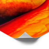 秋の宇宙飛行士 ポスター (角)