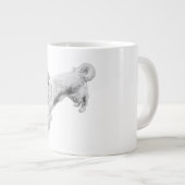 秋の守護者の穏やかさ ジャンボコーヒーマグカップ (正面右)