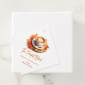 秋の完璧なブレンド カップルシャワー フェイバータグ (インサイチュ)