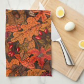 秋の宝物 キッチンタオル (四つ折り)