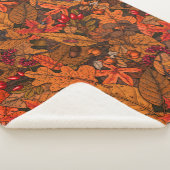 秋の宝物 シェルパブランケット (3/4)