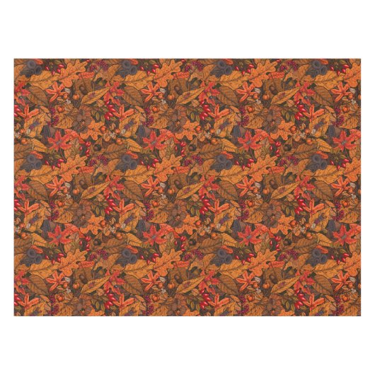 秋の宝物 テーブルクロス (正面(横))