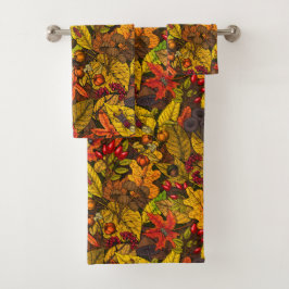 秋の宝物 バスタオルセット