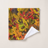 秋の宝物 バスタオルセット (ウォッシュタオル)