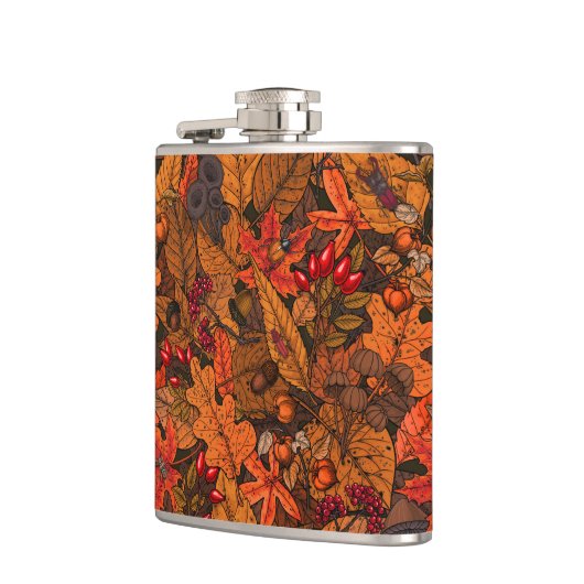 秋の宝物 フラスク (左)
