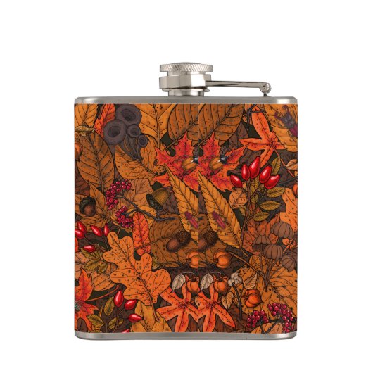 秋の宝物 フラスク (裏面)