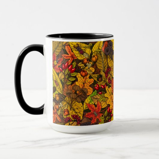 秋の宝物 マグカップ (左)