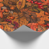 秋の宝物 ラッピングペーパー (角)