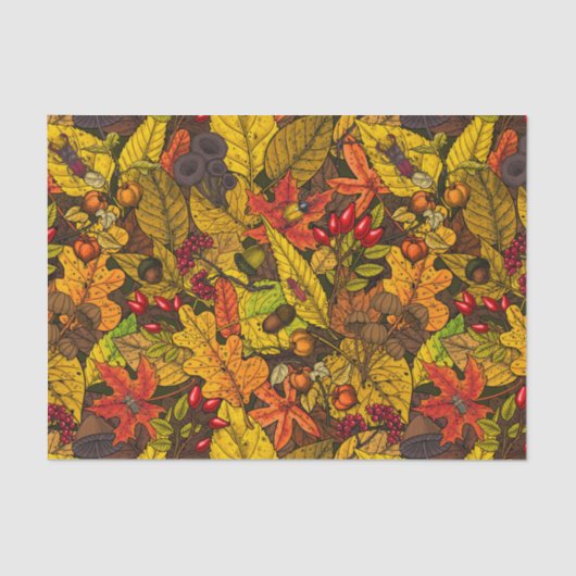 秋の宝物 薄葉紙 (正面)