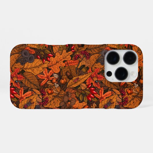 秋の宝物 iPhoneケース (裏面横)