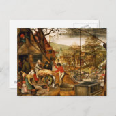 秋の寓話 ポストカード (正面/裏面)