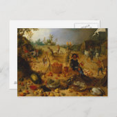 秋の寓話 ポストカード (正面/裏面)