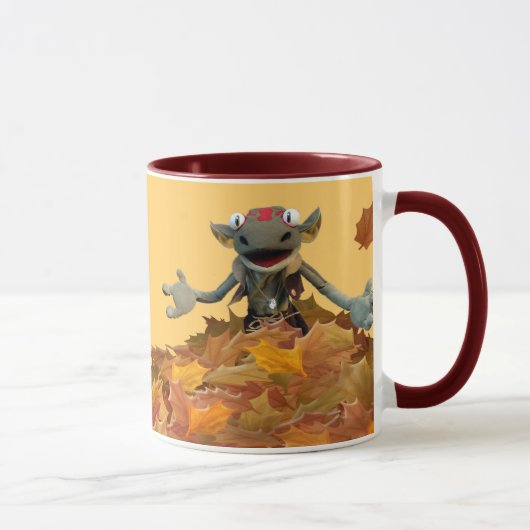 秋の小悪魔のマグ マグカップ (右)