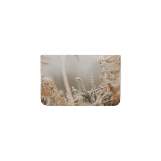 秋の小麦自然トーン カード入れ