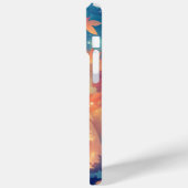 秋の居心地の良い子猫コンパニオン Case-Mate iPhoneケース (裏面 / 左)