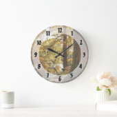 秋の展望 ラージ壁時計 (ホーム)