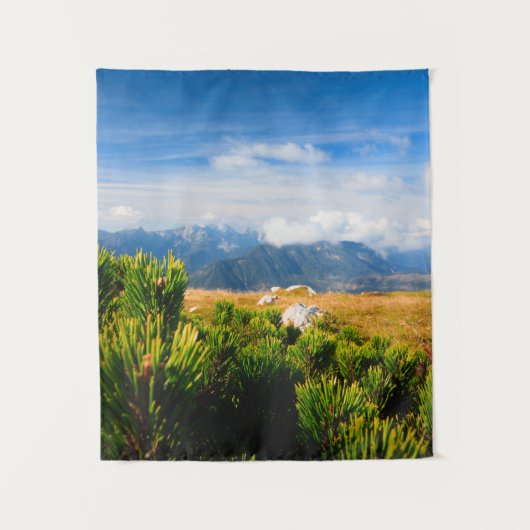 秋の山の景色 タペストリー (正面)