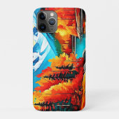 秋の山湖シーン Case-Mate iPhoneケース (裏)