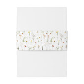 秋の山花結婚式の招待ベリーバンド 招待状ベリーバンド (裏面例)