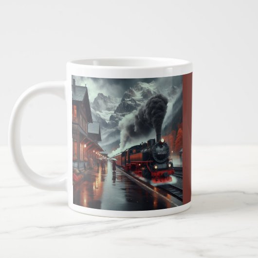 秋の山車旅行 ジャンボコーヒーマグカップ (左)