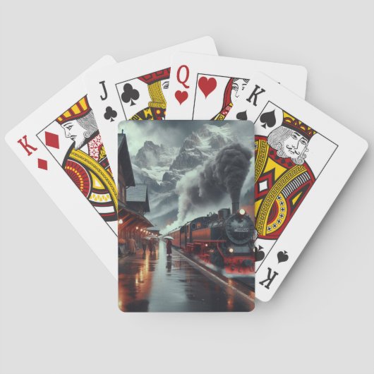 秋の山車旅行 トランプ (裏面)