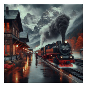 秋の山車旅行 ポスター