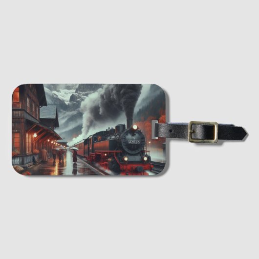 秋の山車旅行 ラゲッジタグ (正面横)