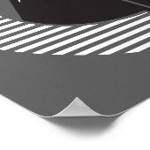 秋の山 ポスター (角)