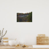 秋の崖の写真ポスター ポスター (キッチン)