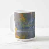 秋の川マグ コーヒーマグカップ (正面左)