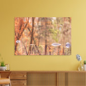 秋の川反射 キャンバスプリント (インサイチュ (リビング))