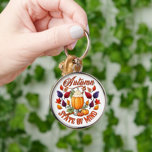 秋の州 キーホルダー (手)