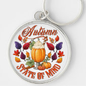 秋の州 キーホルダー (正面)