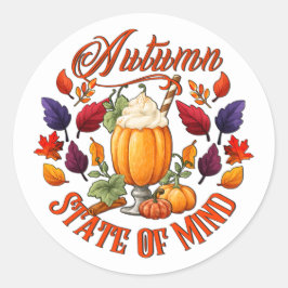 秋の州 ラウンドシール