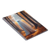 秋の幽霊スパイラルフォトノート ノートブック (右側)