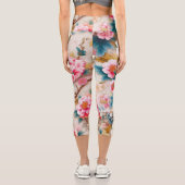 秋の庭園 カプリレギンス (裏面)