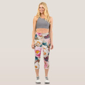 秋の庭園 カプリレギンス (正面)