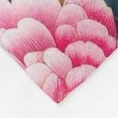 秋の庭園 フリースブランケット (角)