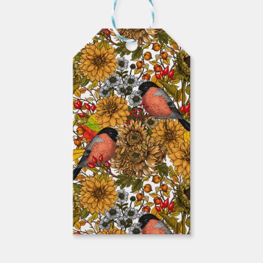 秋の庭1 ギフトタグ (正面)