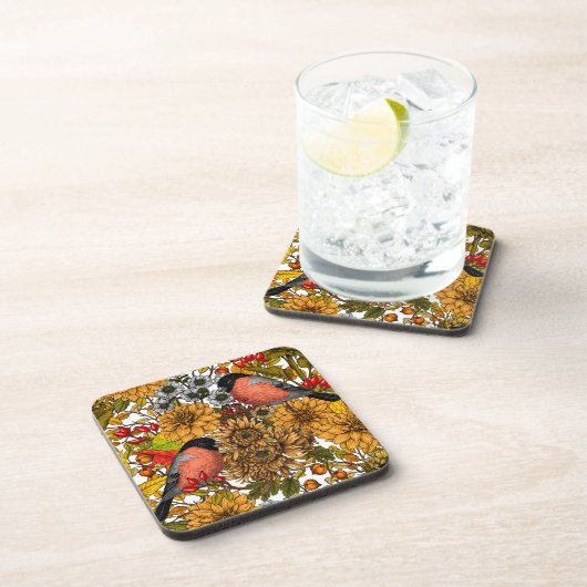 秋の庭1 コースター (右側)