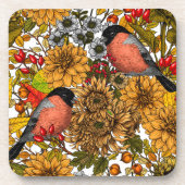 秋の庭1 コースター (正面)