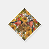 秋の庭1 スタンダードカクテルナプキン (角)