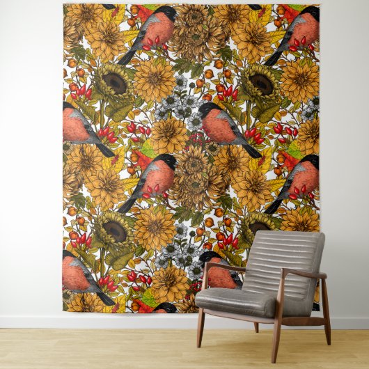 秋の庭1 タペストリー (インサイチュ)