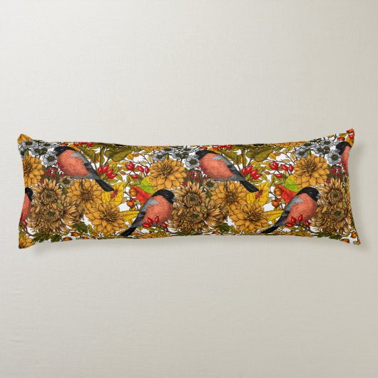 秋の庭1 ボディピロー (裏面)