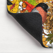 秋の庭1 マウスパッド (コーナー)