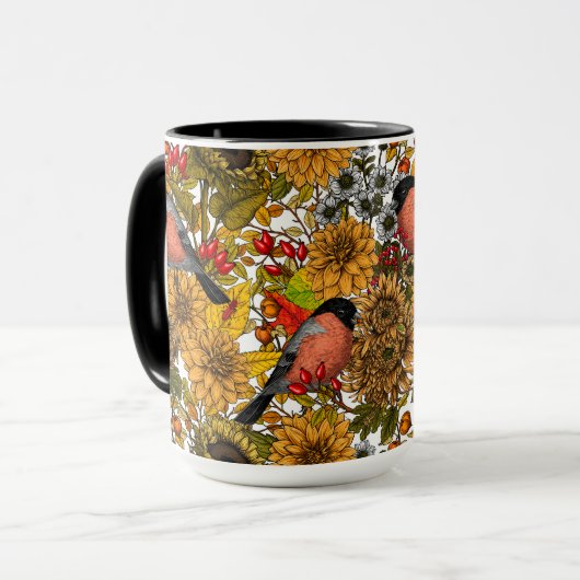 秋の庭1 マグカップ (正面左)